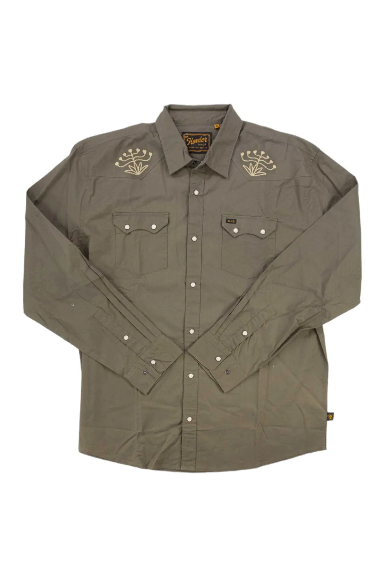 Howler Brothers Men's Crosscut Deluxe Snapshirt sold by Out&Back Outdoor