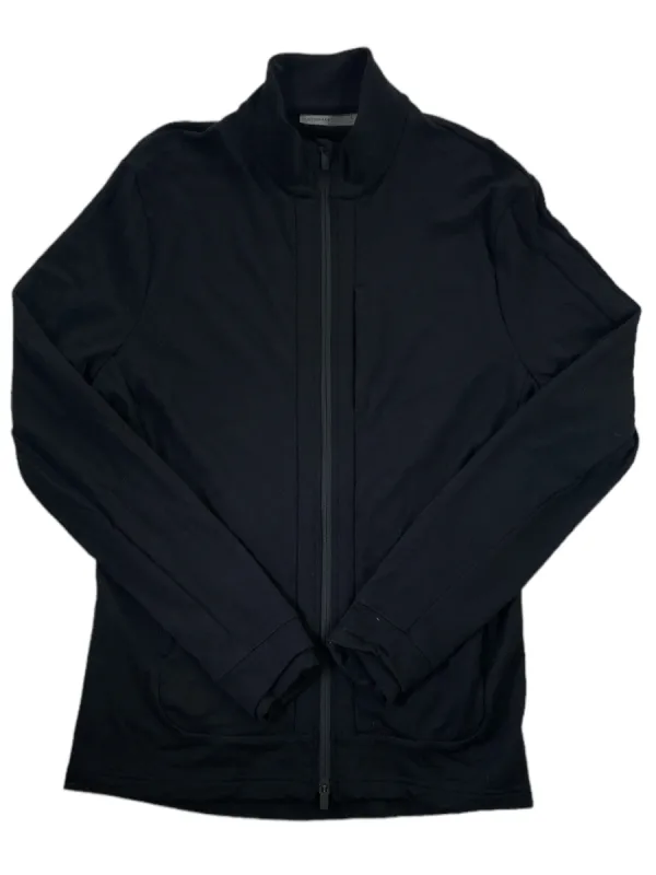 Mens Merino Quantum III Long Sleeve Zip Jacket made by Icebreaker