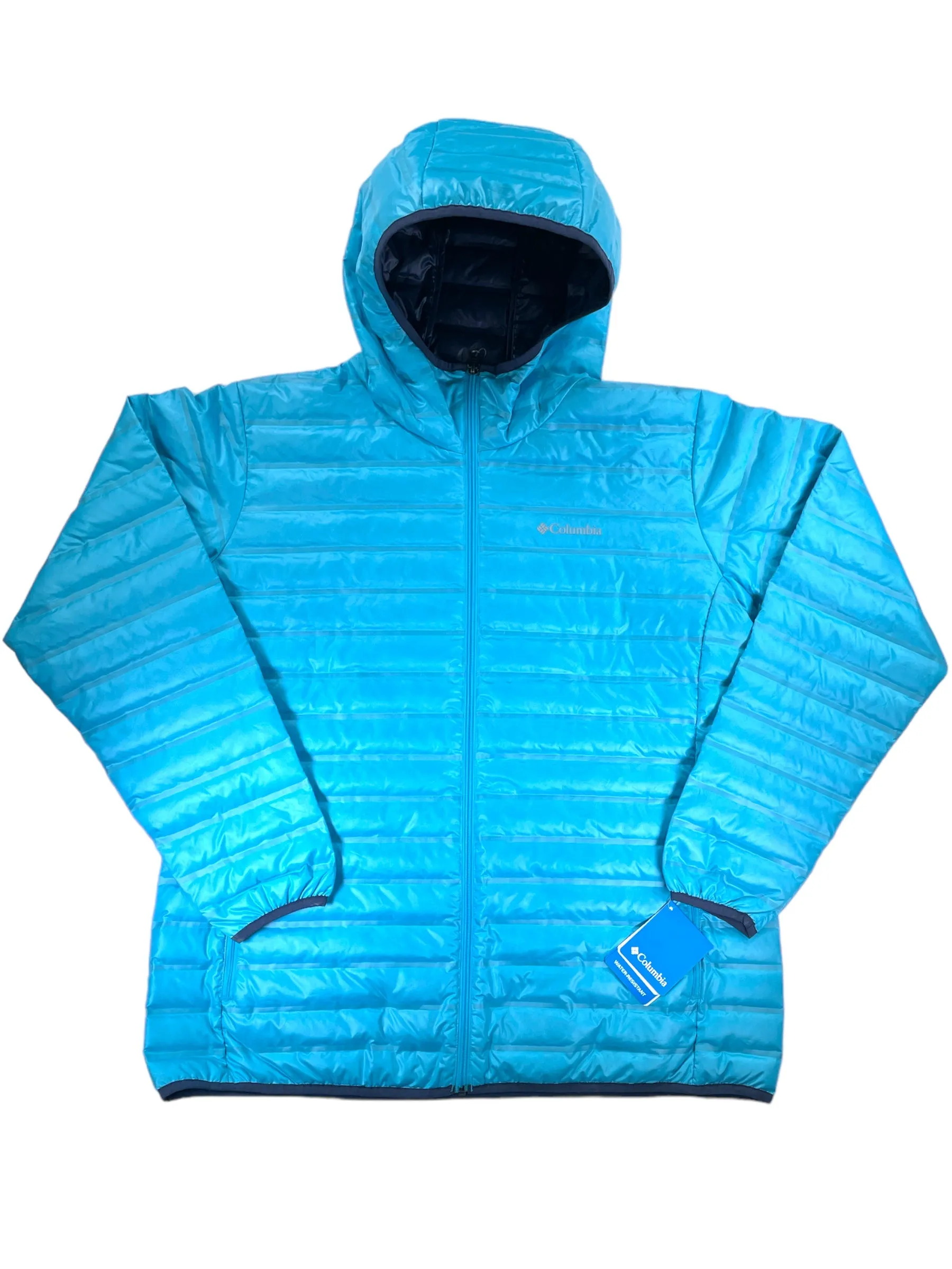 Womens Flash Forward Hooded Down Jacket sold by Out&Back Outdoor
