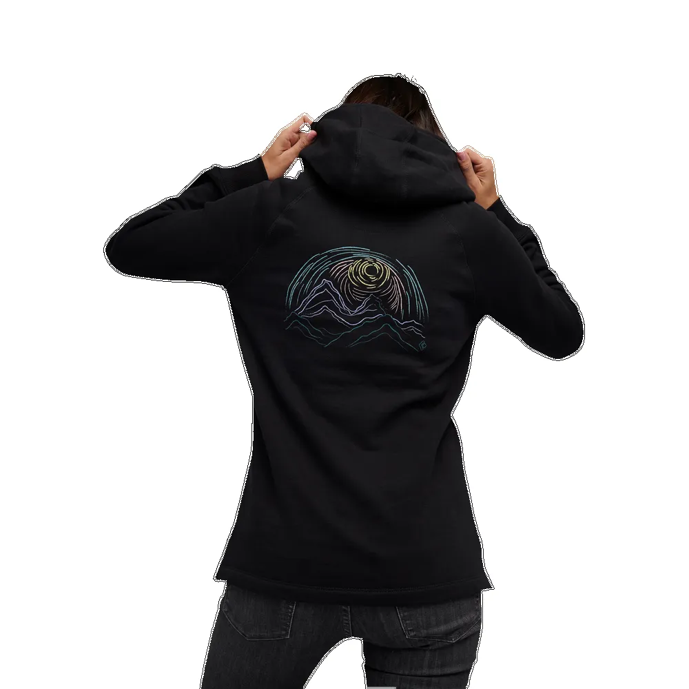 Womens Sunset Scribble Hoody sold by Out&Back Outdoor product image thumbnail 2