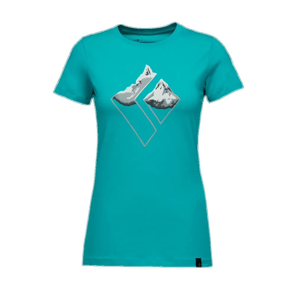 Womens Mountain Logo Short Sleeve T-Shirt sold by Out&Back Outdoor