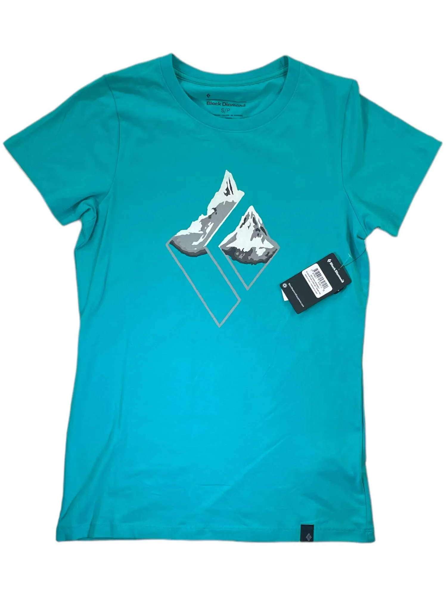 Womens Mountain Logo Short Sleeve T-Shirt sold by Out&Back Outdoor product image thumbnail 2