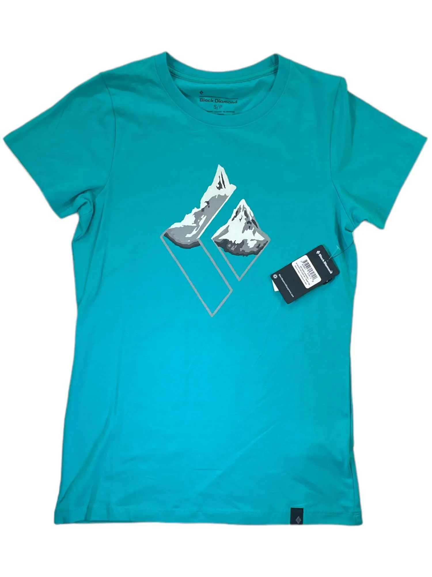 Womens Mountain Logo Short Sleeve T-Shirt sold by Out&Back Outdoor product image thumbnail 4