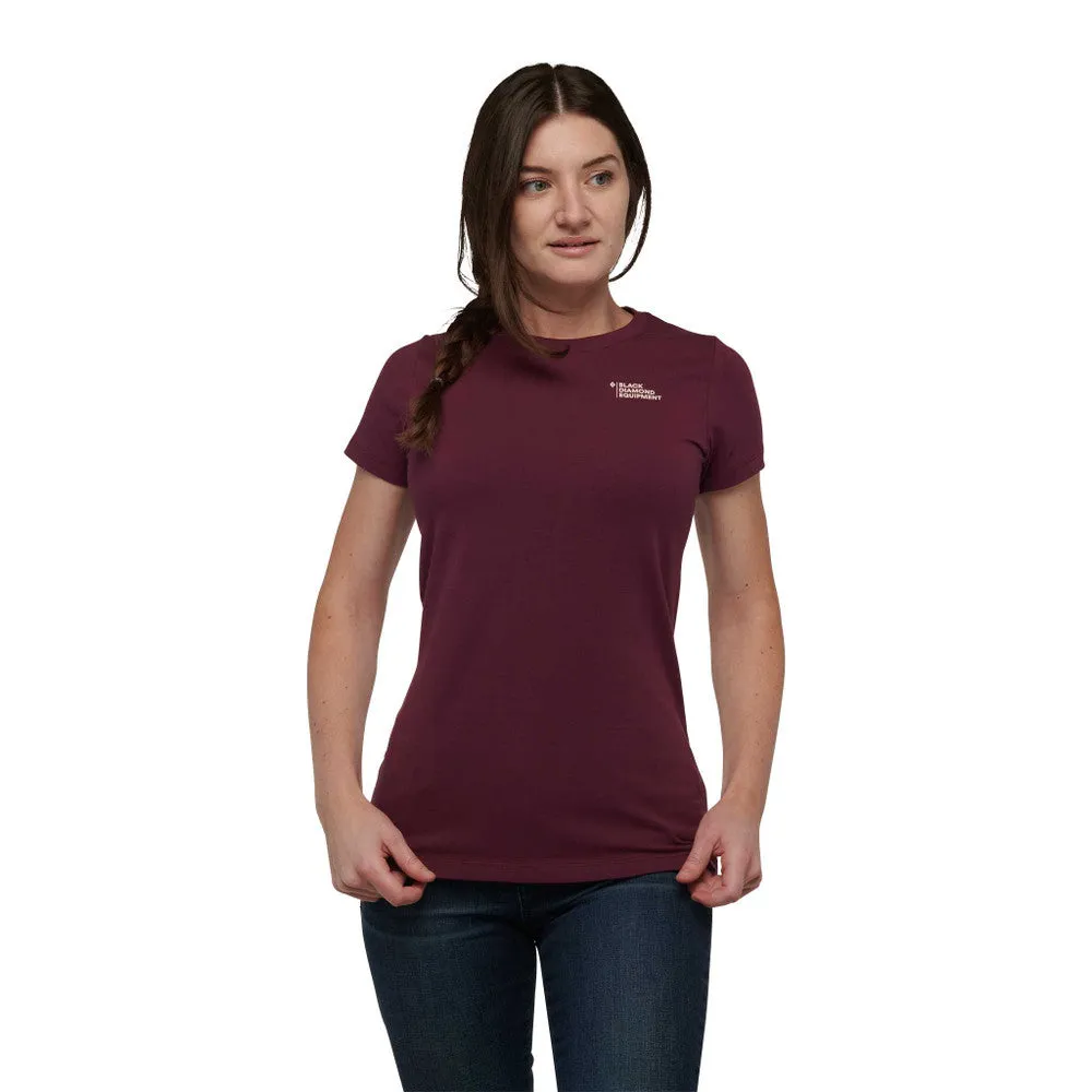 Womens Diamond Camo Short Sleeve T-Shirt sold by Out&Back Outdoor