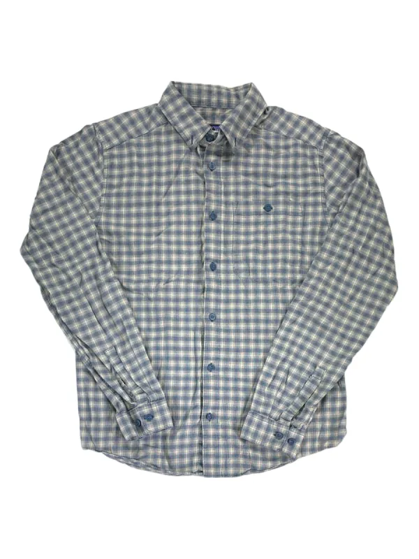 Mens Long-Sleeved Vjosa River Pima Cotton Shirt made by Patagonia