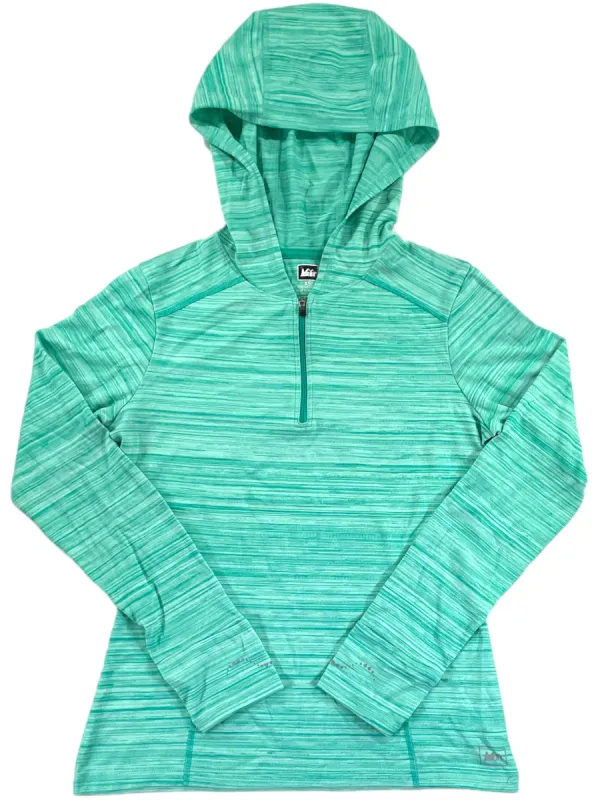 Womens Hooded Half Zip Active Top sold by Out&Back Outdoor