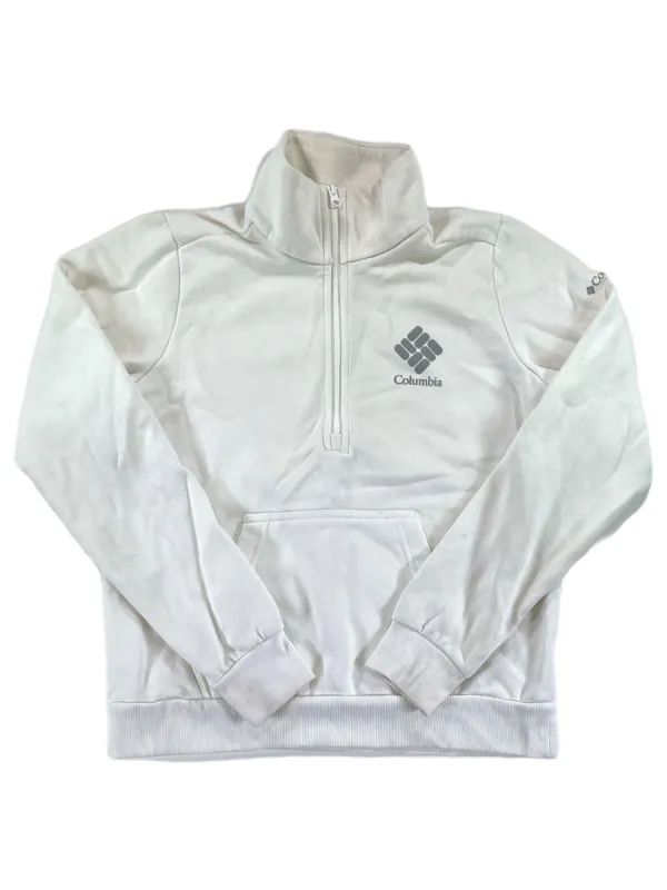 Womens French Terry Half Zip Pullover with Kangaroo Pocket sold by Out&Back Outdoor