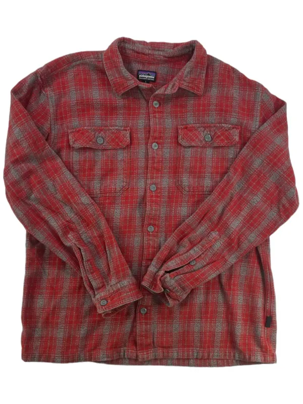 Mens Long-Sleeved Fjord Flannel Shirt sold by Out&Back Outdoor