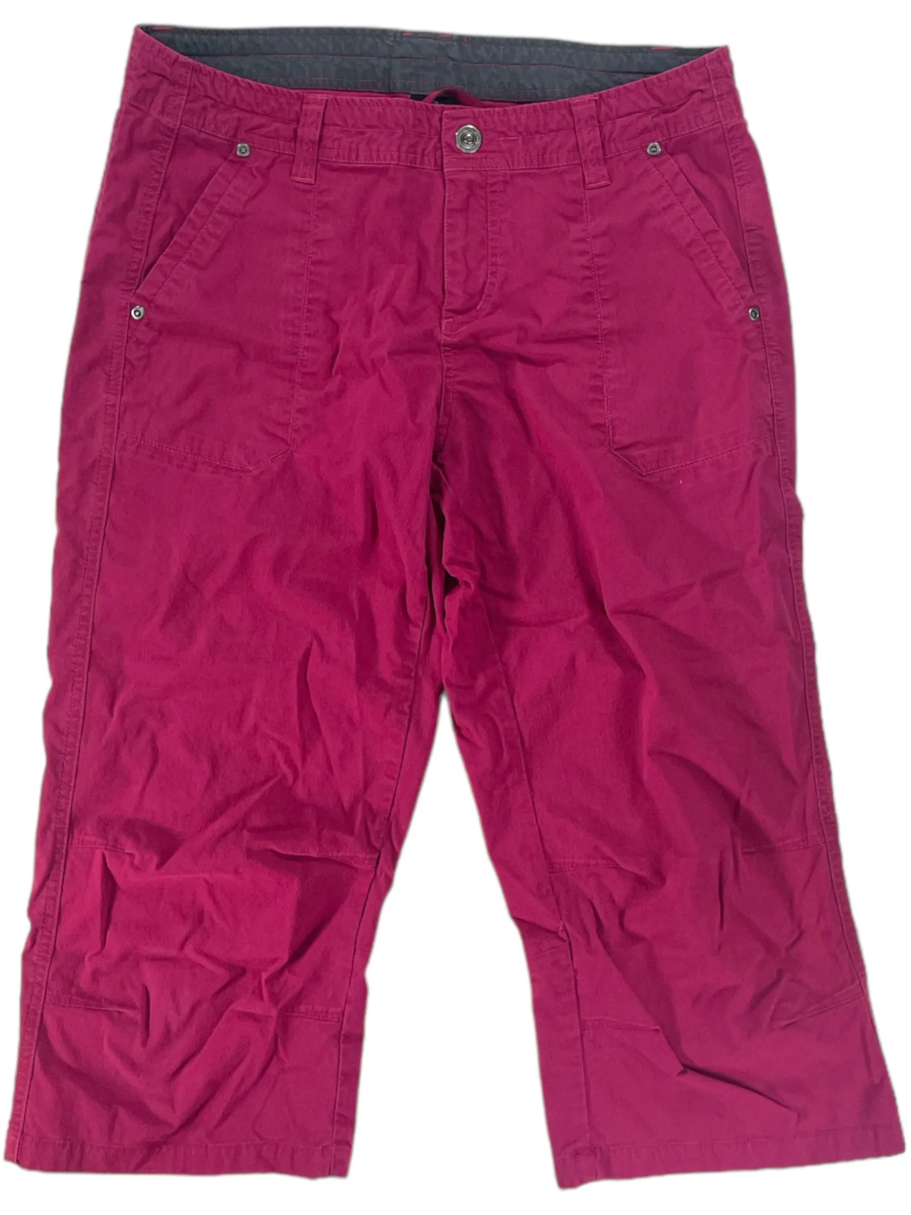Womens Flower Embroidered Cropped Hiking Pants sold by Out&Back Outdoor product image thumbnail 5