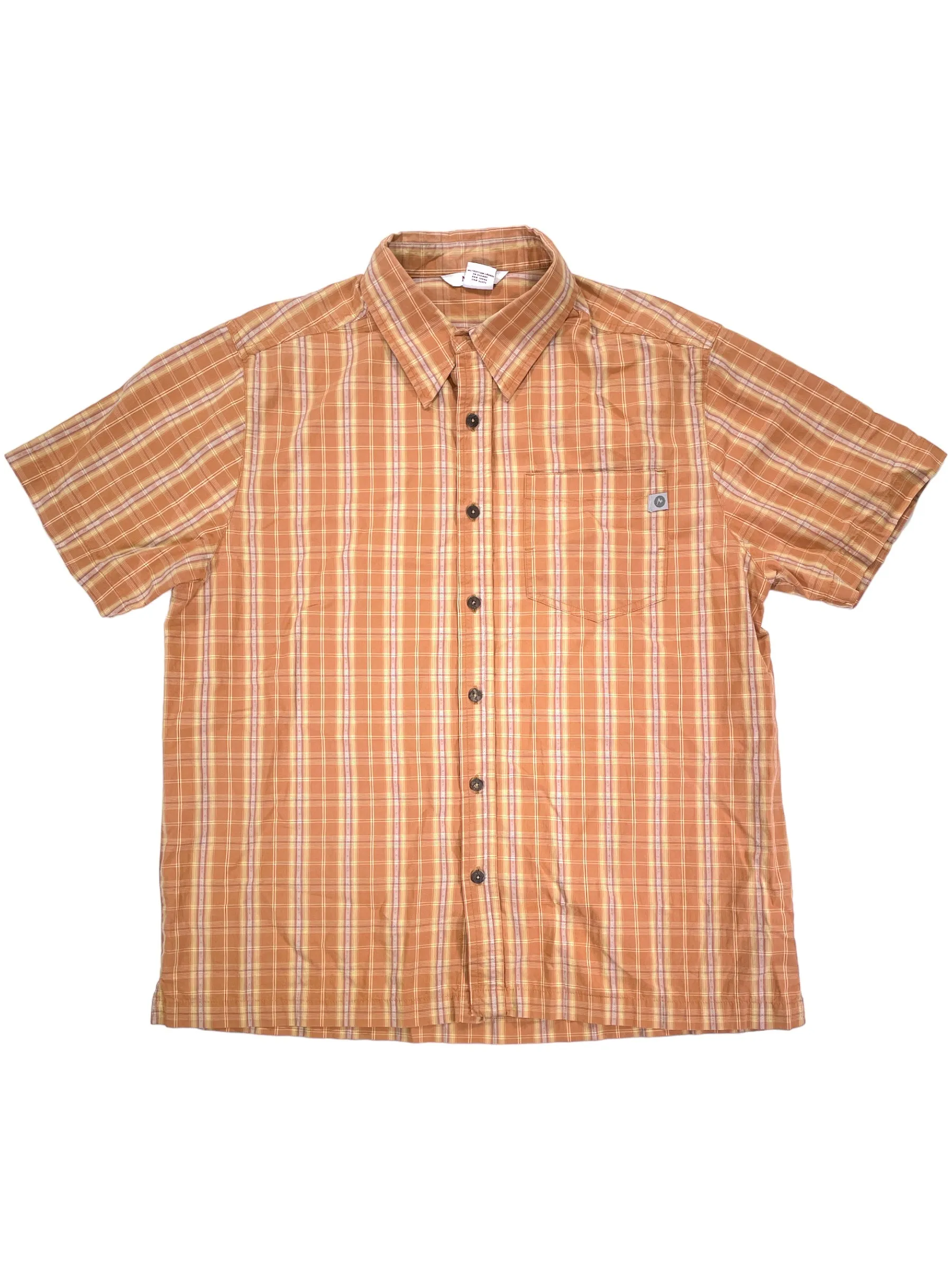 Mens Short Sleeve Plaid Button Up sold by Out&Back Outdoor product image thumbnail 2
