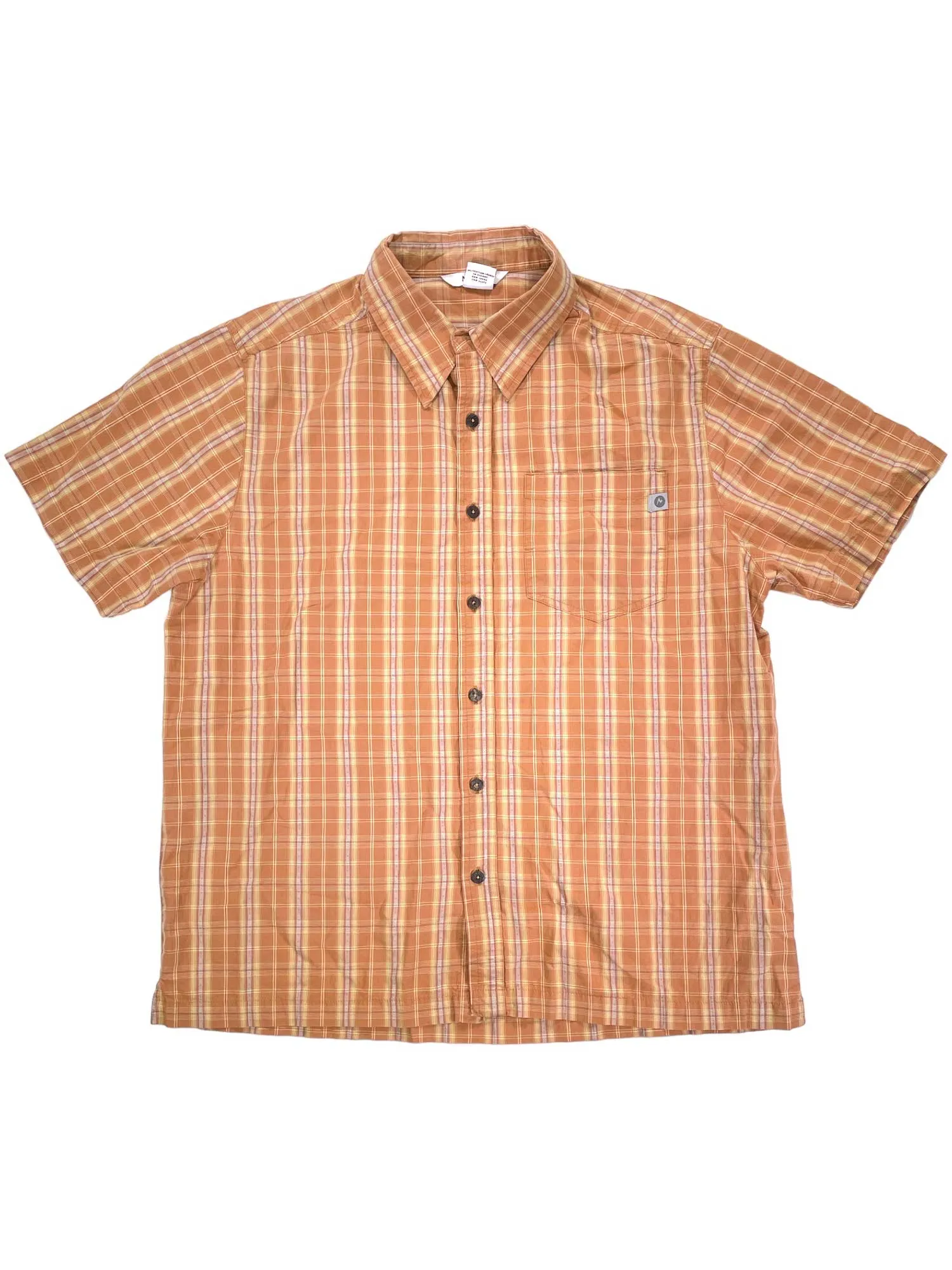 Mens Short Sleeve Plaid Button Up sold by Out&Back Outdoor product image thumbnail 5