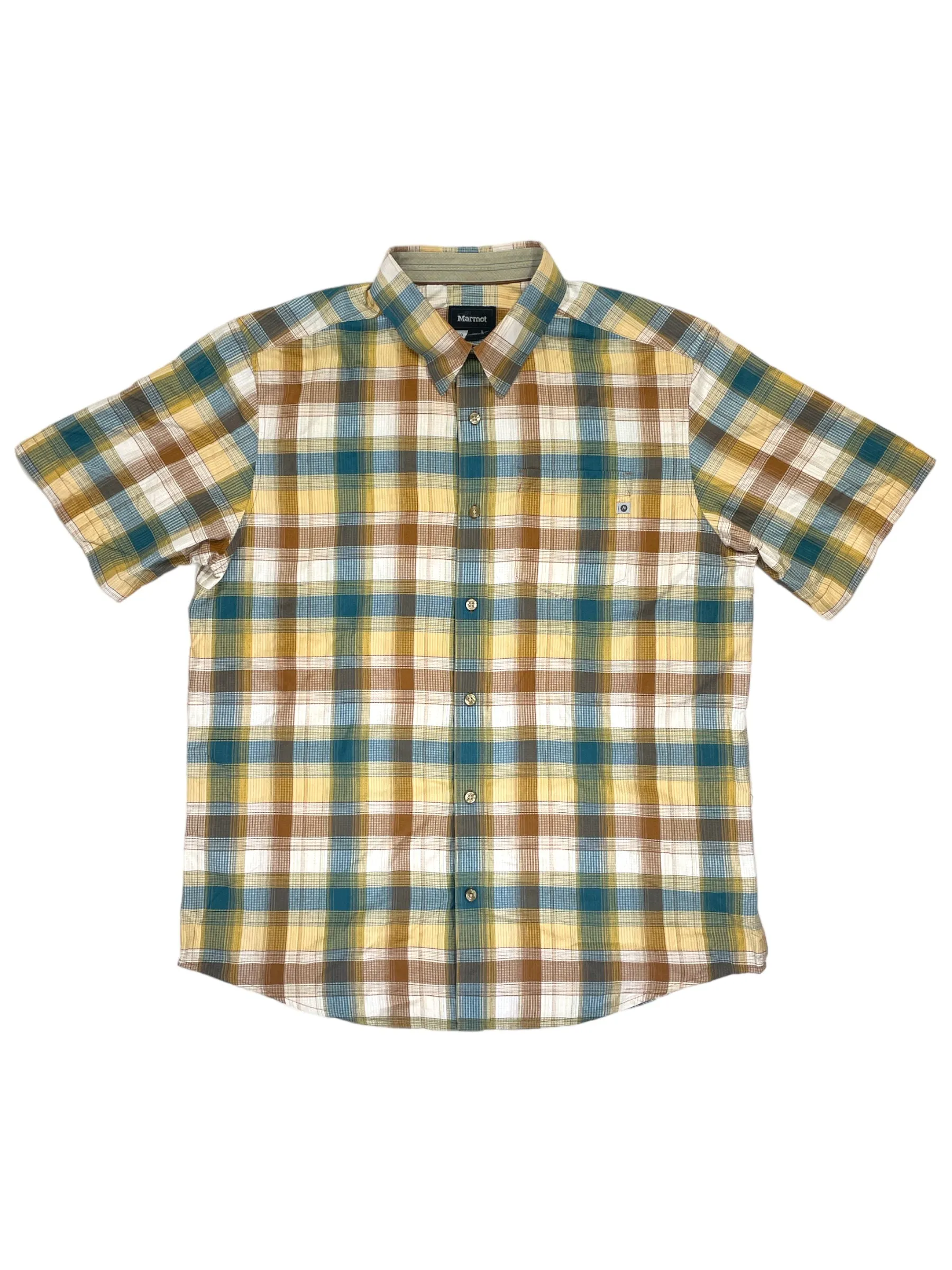 Mens Short Sleeve Plaid Button Up sold by Out&Back Outdoor
