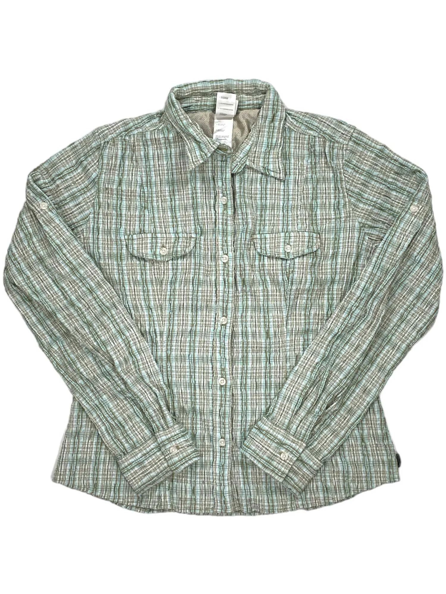 Womens Crinkle Button Up Shirt sold by Out&Back Outdoor product image thumbnail 5