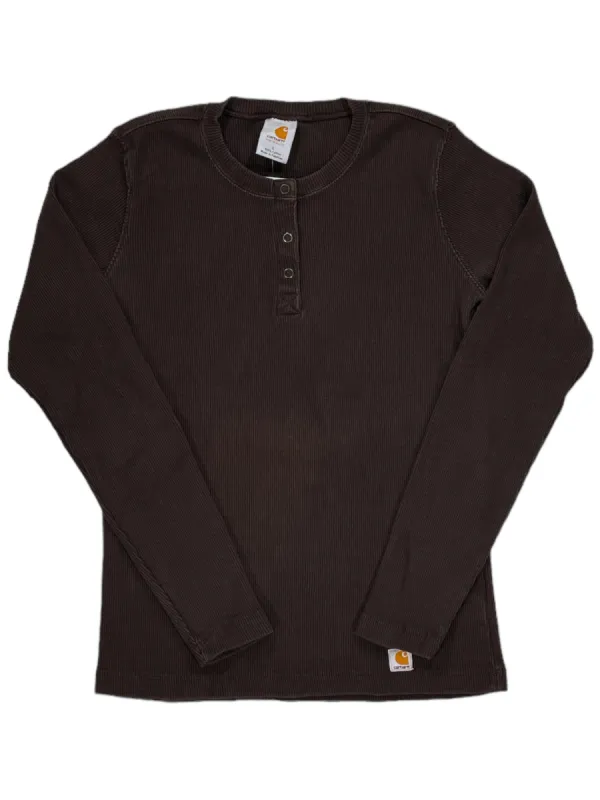 Womens Long Sleeve Henley Shirt sold by Out&Back Outdoor