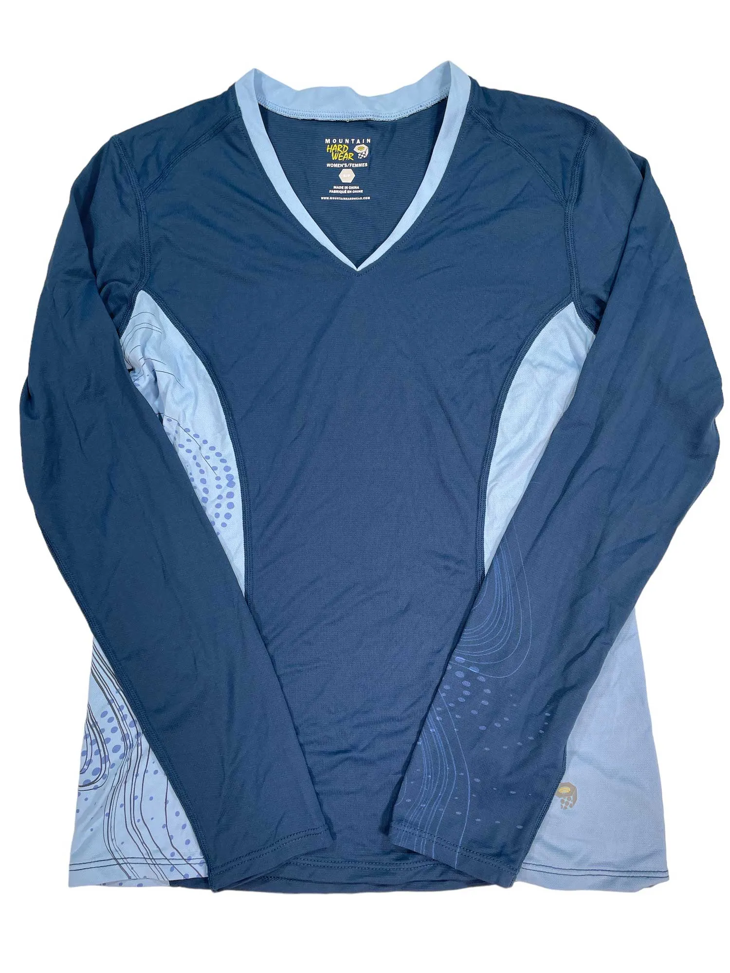 Womens V Neck Long Sleeve Active Shirt sold by Out&Back Outdoor product image thumbnail 3