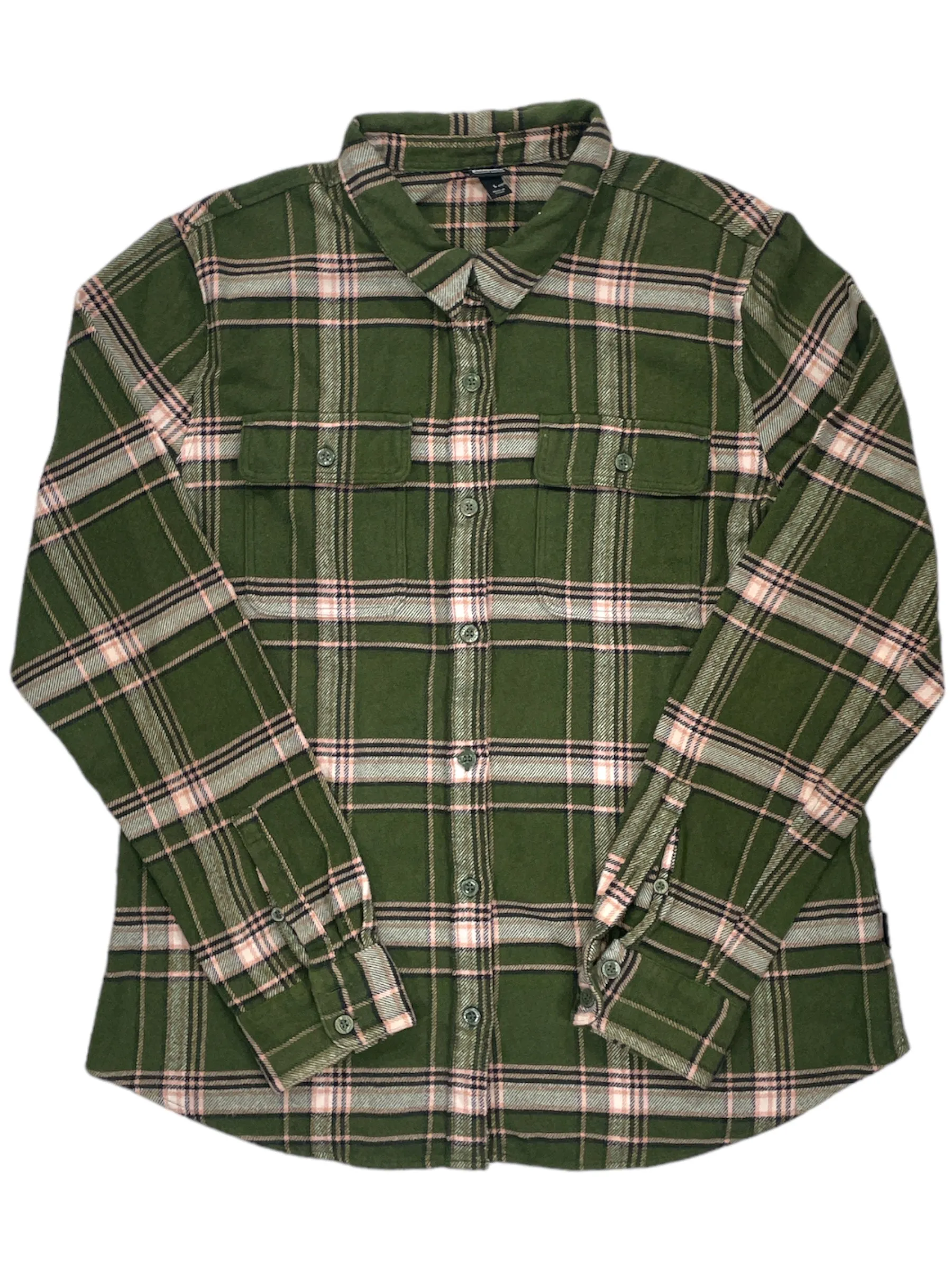 Womens Long-Sleeved Fjord Flannel Shirt sold by Out&Back Outdoor product image thumbnail 4