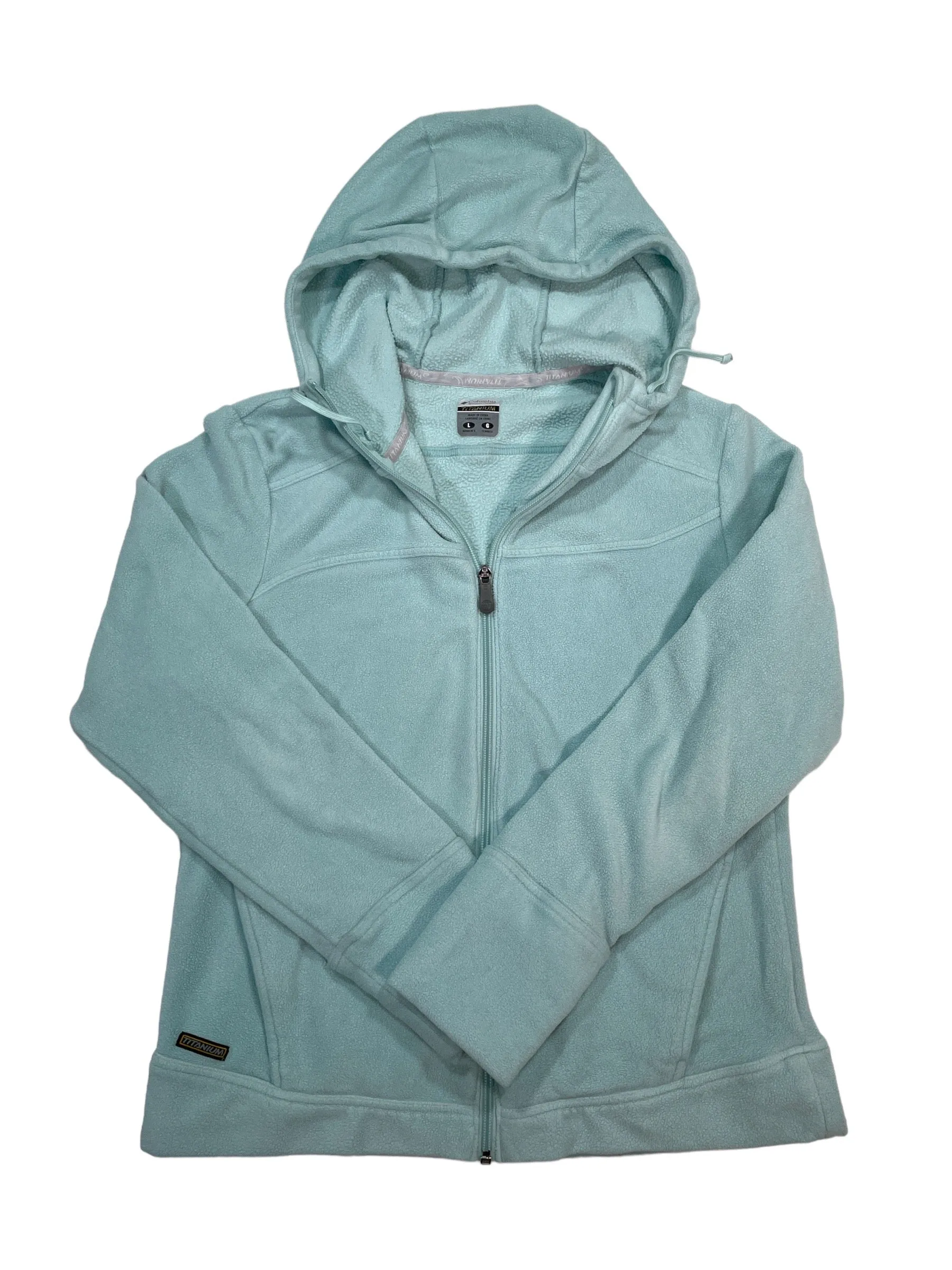Womens Block Fleece Hoodie Full Zip sold by Out&Back Outdoor