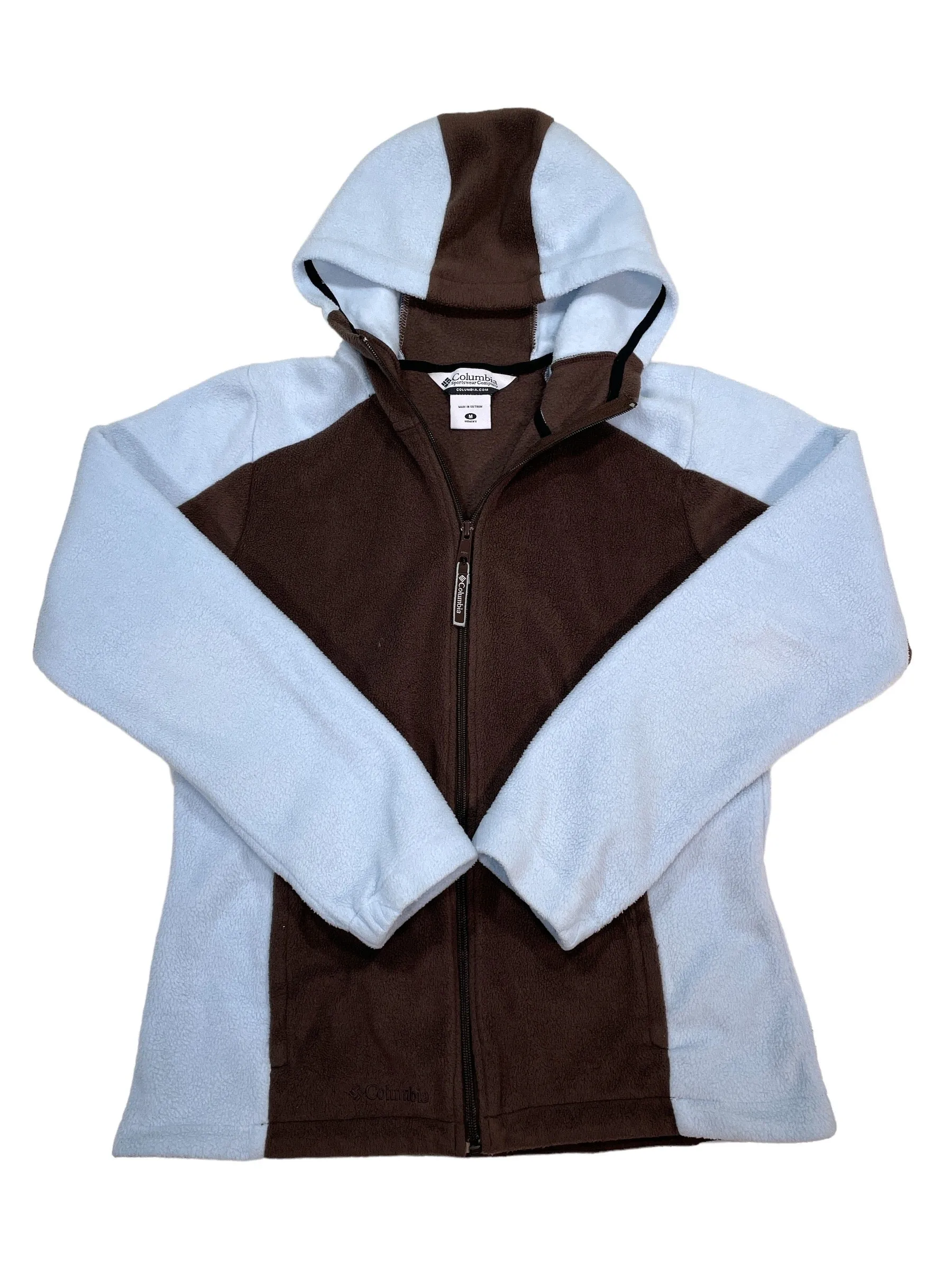 Womens Block Fleece Hoodie Full Zip sold by Out&Back Outdoor product image thumbnail 2