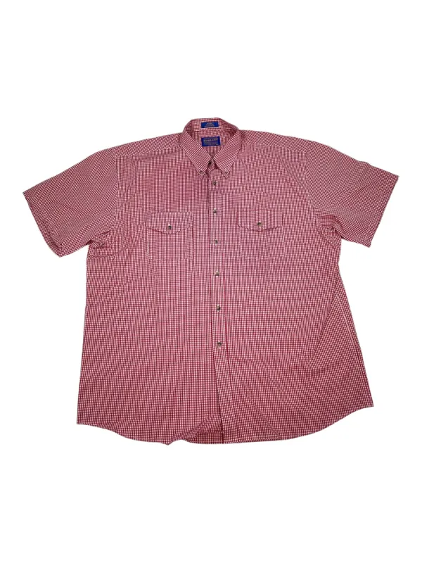 Plaid Short Sleeve Board Shirt made by Pendleton