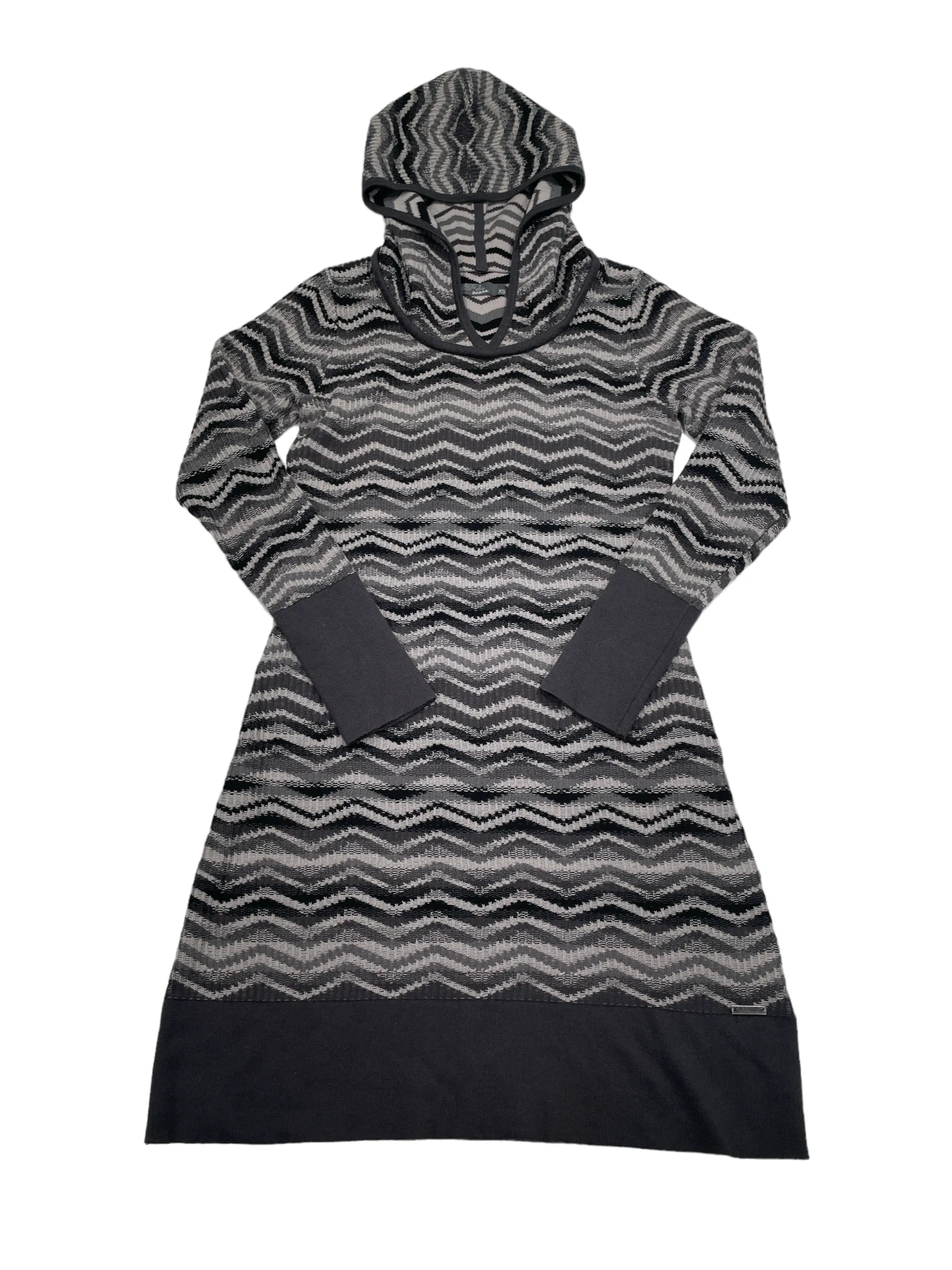 Chevron Hooded Knit Sweater Dress sold by Out&Back Outdoor product image thumbnail 4