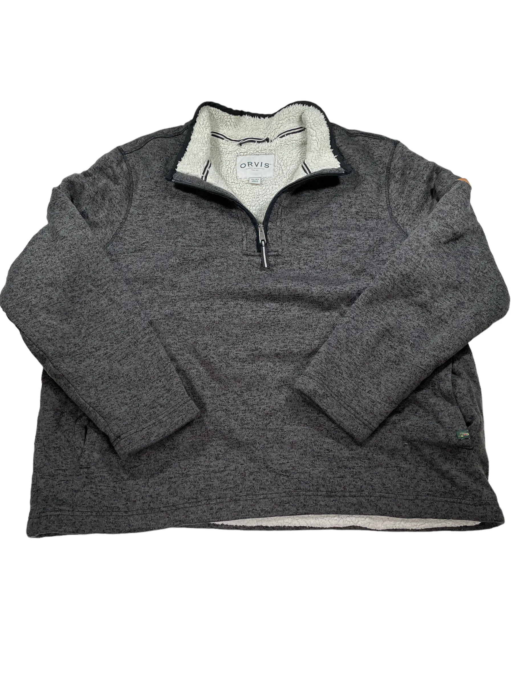 Brighton Men's Sherpa Lined 1/4 Zip Pullover sold by Out&Back Outdoor