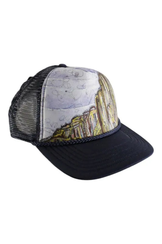 Black Diamond Flat Bill Trucker Hat sold by Out&Back Outdoor