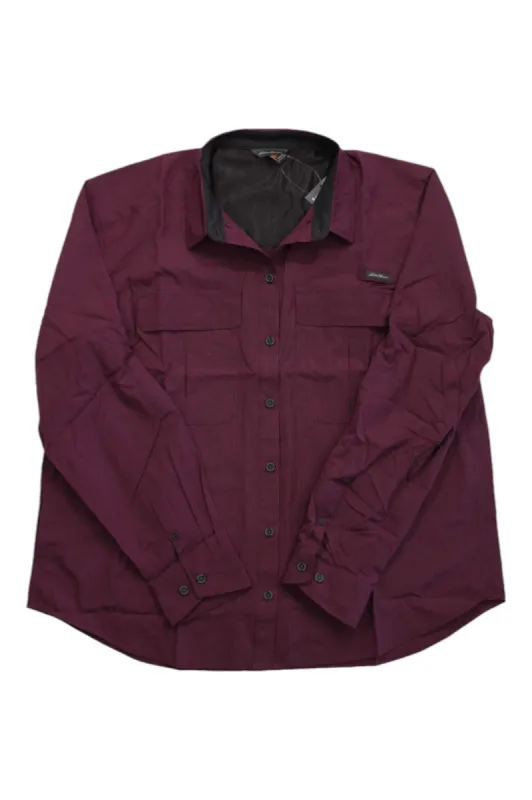 Eddie Bauer Women's Guide UPF Field LS Shirt sold by Out&Back Outdoor