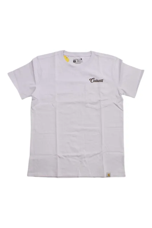 Carhartt Women's Loose Fit Heavyweight SS Pocket Script Graphic T-Shirt sold by Out&Back Outdoor