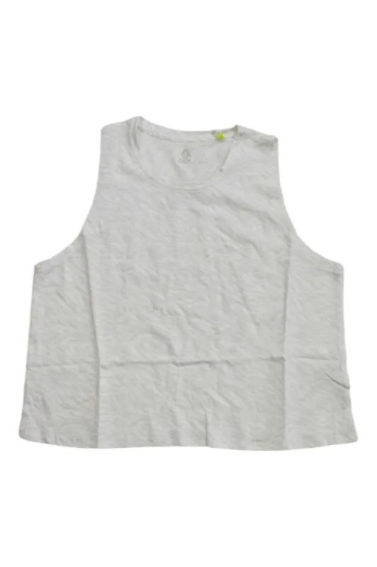 Tasc Women's Nola Crop Tank - Printed sold by Out&Back Outdoor