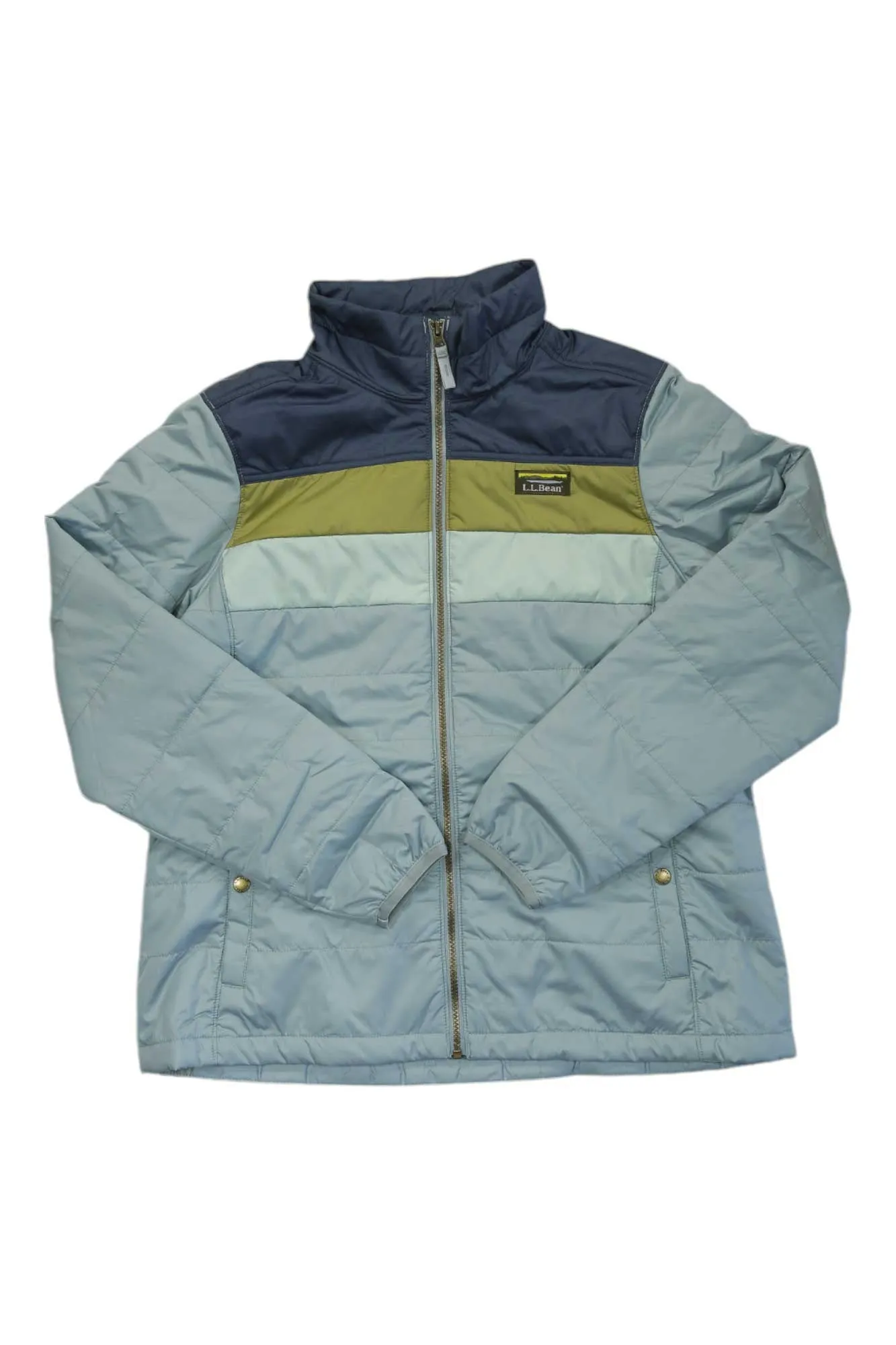 L.L.Bean Women's Mountain Classic Puffer Colorblock Jacket sold by Out&Back Outdoor