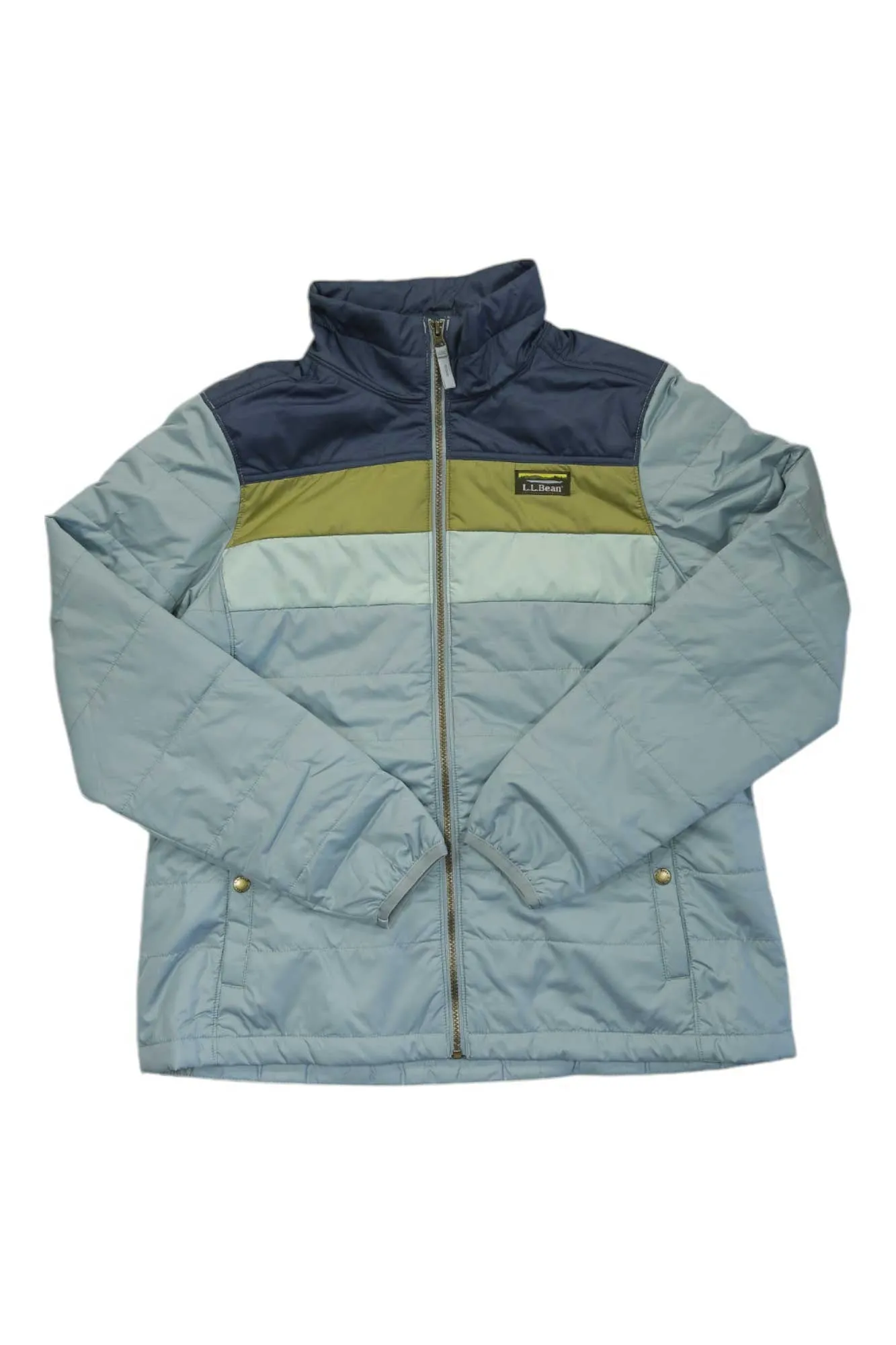 L.L.Bean Women's Mountain Classic Puffer Colorblock Jacket sold by Out&Back Outdoor product image thumbnail 2