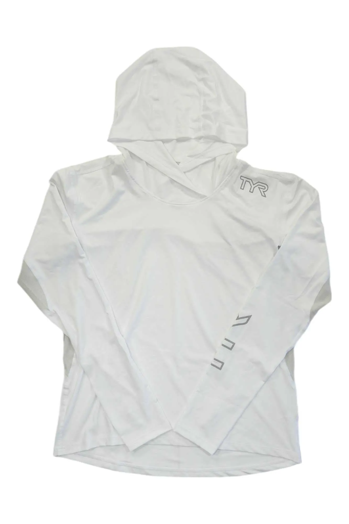 TYR Women's Solid Sundefense Vented Hooded Crew sold by Out&Back Outdoor product image thumbnail 2