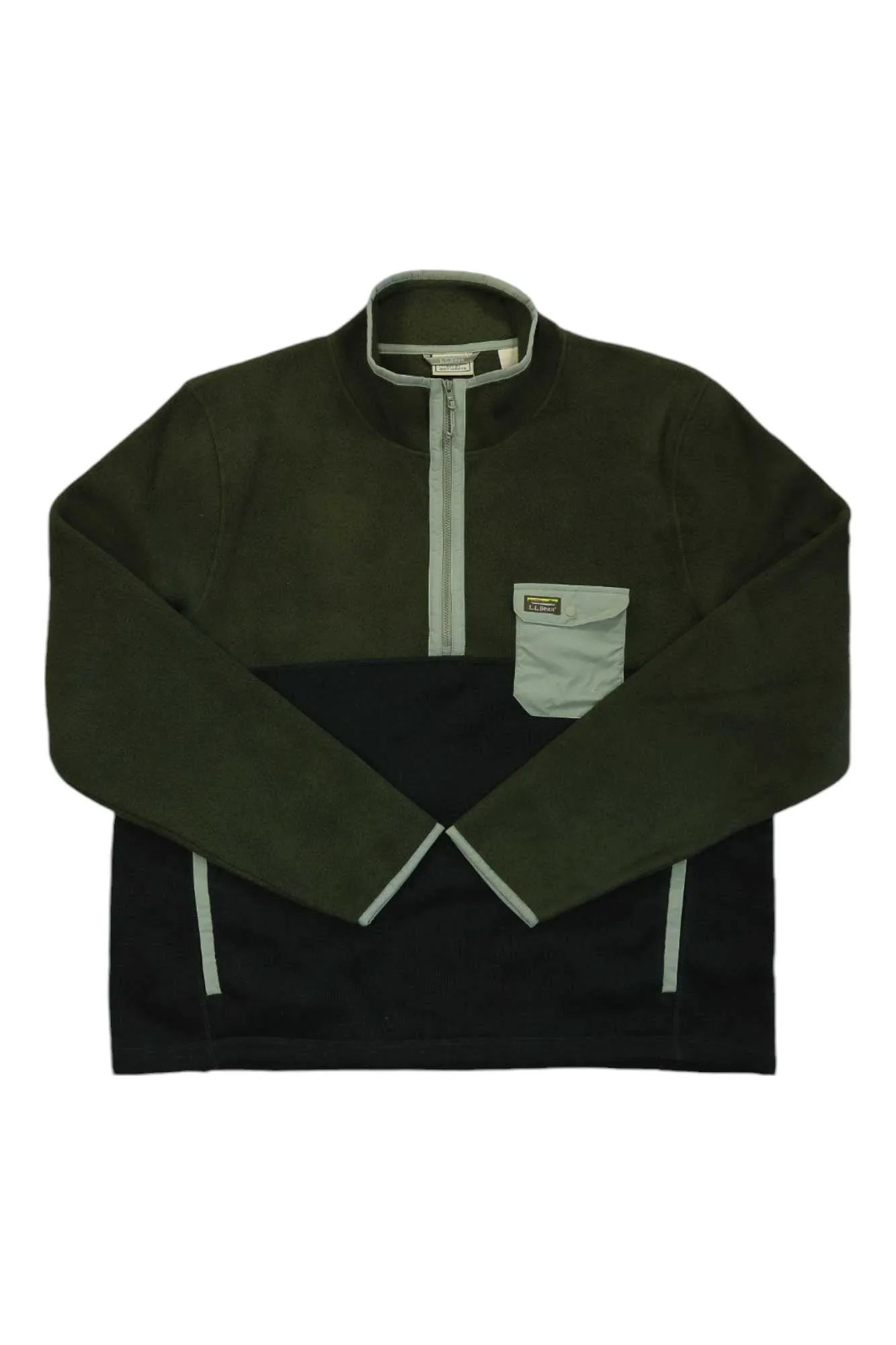 L.L.Bean Mens Hybrid Fleece Sherpa Pullover sold by Out&Back Outdoor product image thumbnail 2