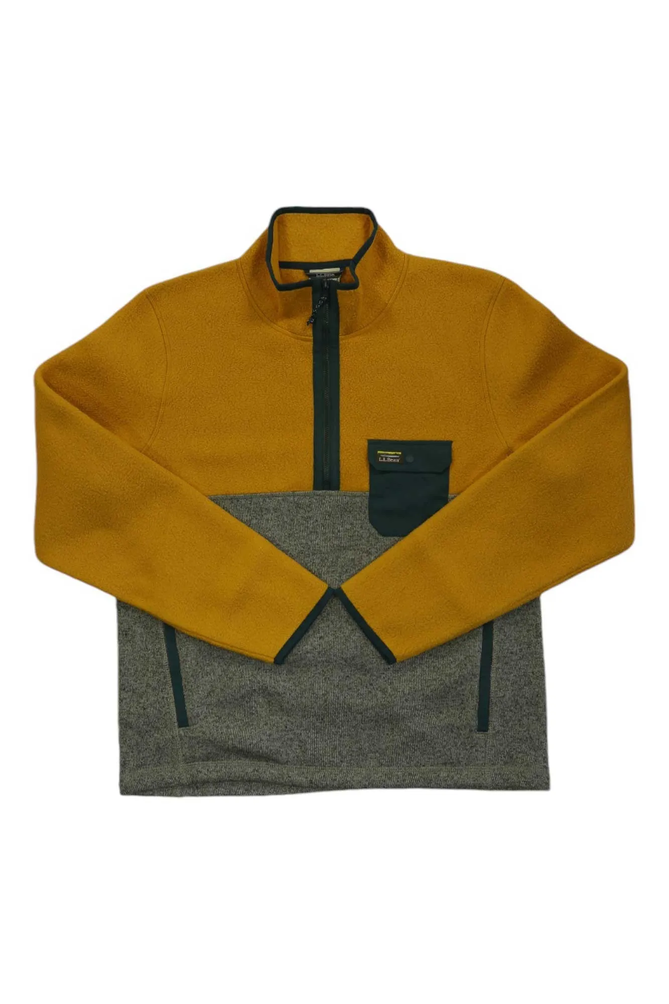 L.L.Bean Mens Hybrid Fleece Sherpa Pullover sold by Out&Back Outdoor product image thumbnail 3