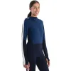 Icebreaker Women's Merino 200 Sonebula Half Zip Hood LS Top sold by Out&Back Outdoor