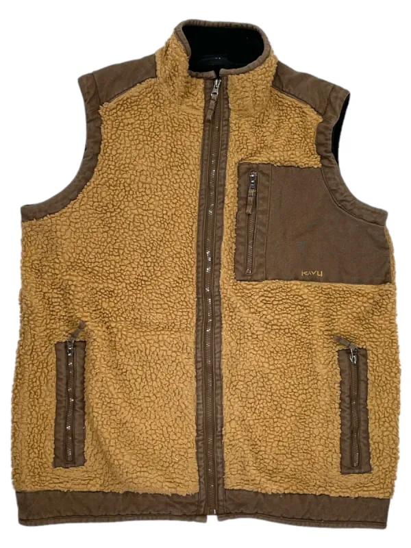 Mens Sherpa and Canvas Vest sold by Out&Back Outdoor