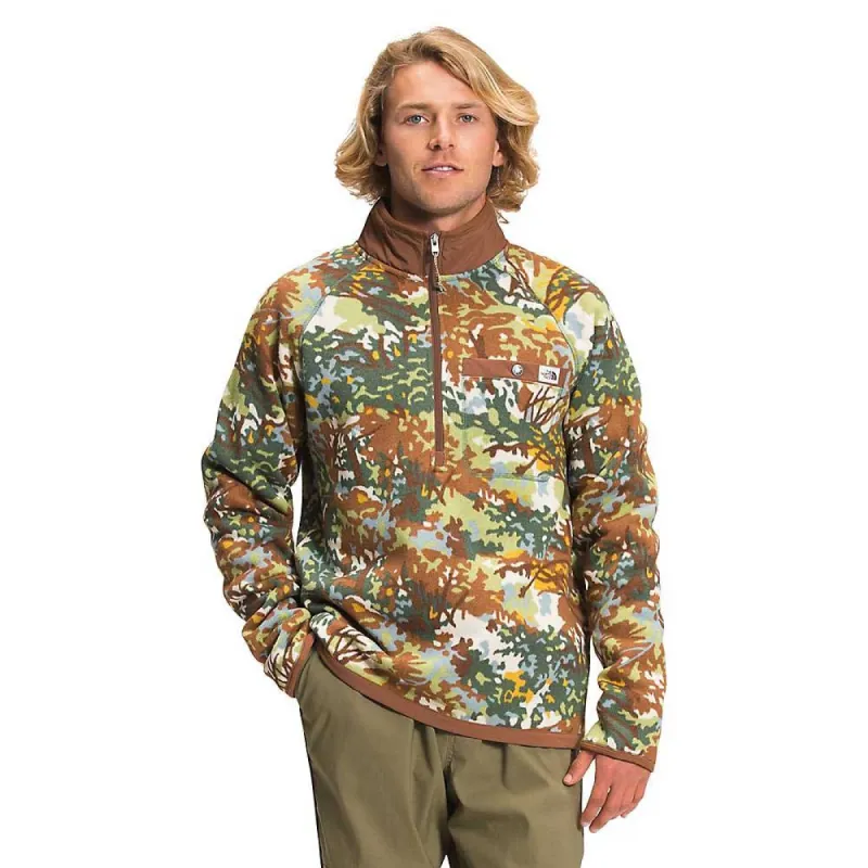 The North Face Men's Printed Gordon Lyons 1/4 Zip Top sold by Out&Back Outdoor