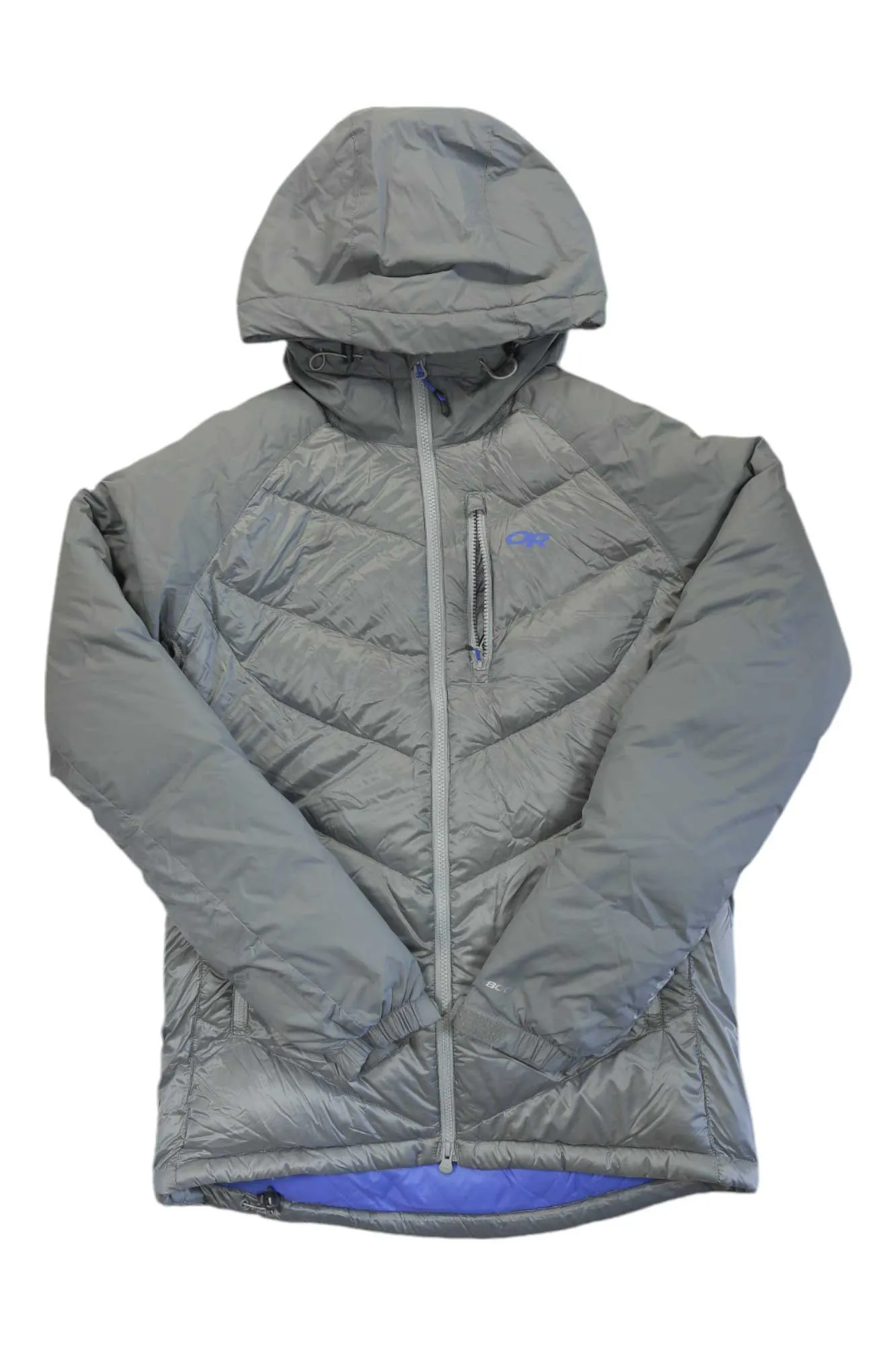 Outdoor Research Womens Alpine Down Hooded Jacket sold by Out&Back Outdoor