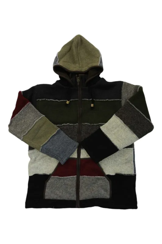 Lost Horizons Men's Patchwork Fleece Lined Sweater sold by Out&Back Outdoor