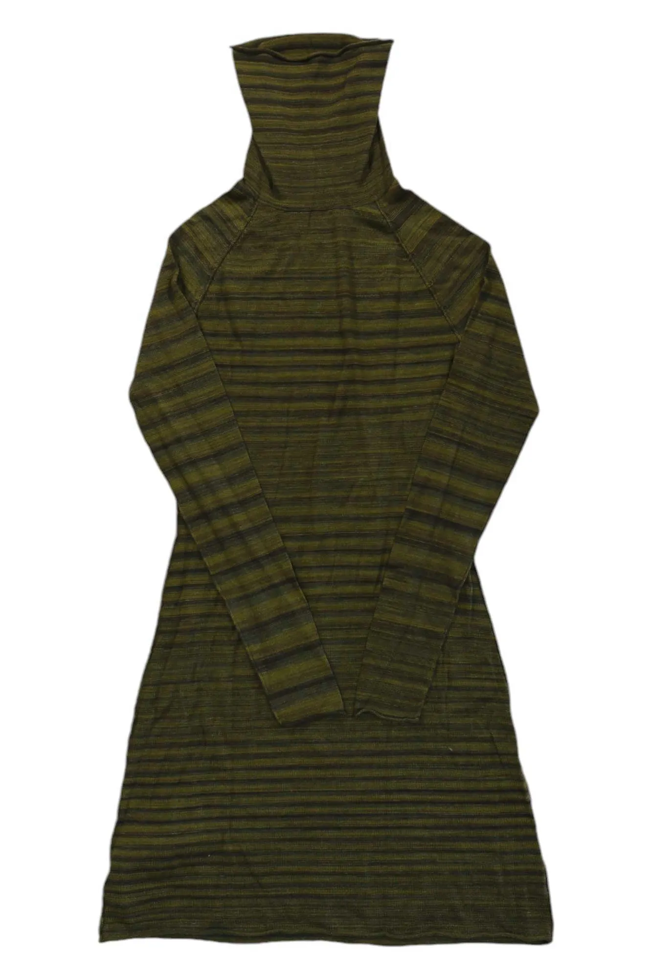 Prana Breathe Striped Turtleneck Lightweight Sweater Dress sold by Out&Back Outdoor