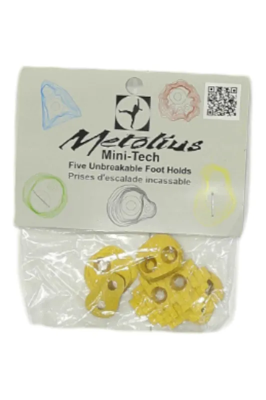 Metolius Mini Tech Screw On Foot Holds - 5 Pack made by Out&Back Outdoor