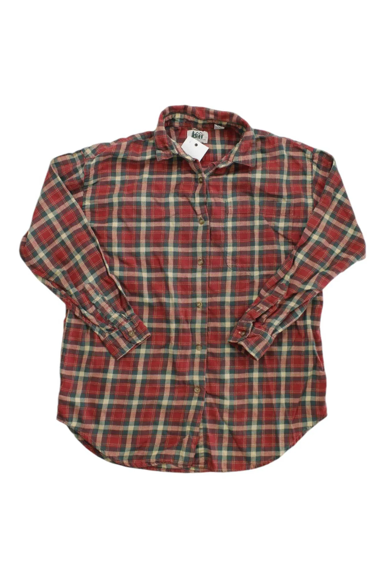REI Womens Button Up Flannel Shirt sold by Out&Back Outdoor