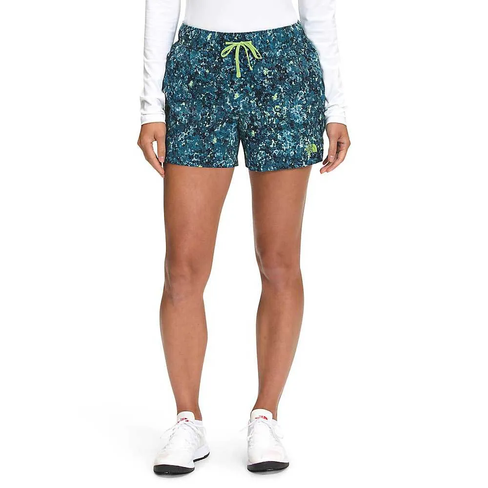 The North Face Womens Printed Class V 4 Inch Short sold by Out&Back Outdoor