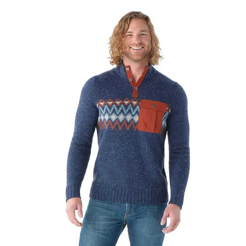 Smartwool Mens Heavy Henley Sweater sold by Out&Back Outdoor