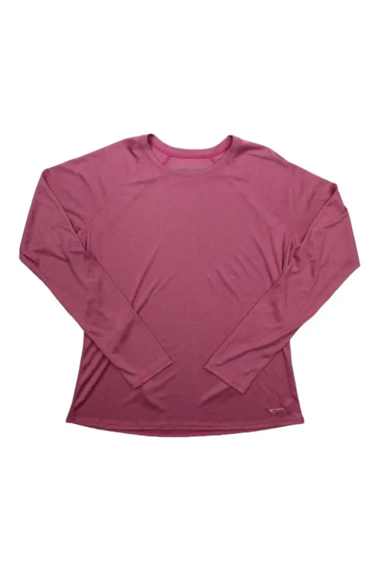 Speedo Womens Heather LS Swim Tee sold by Out&Back Outdoor