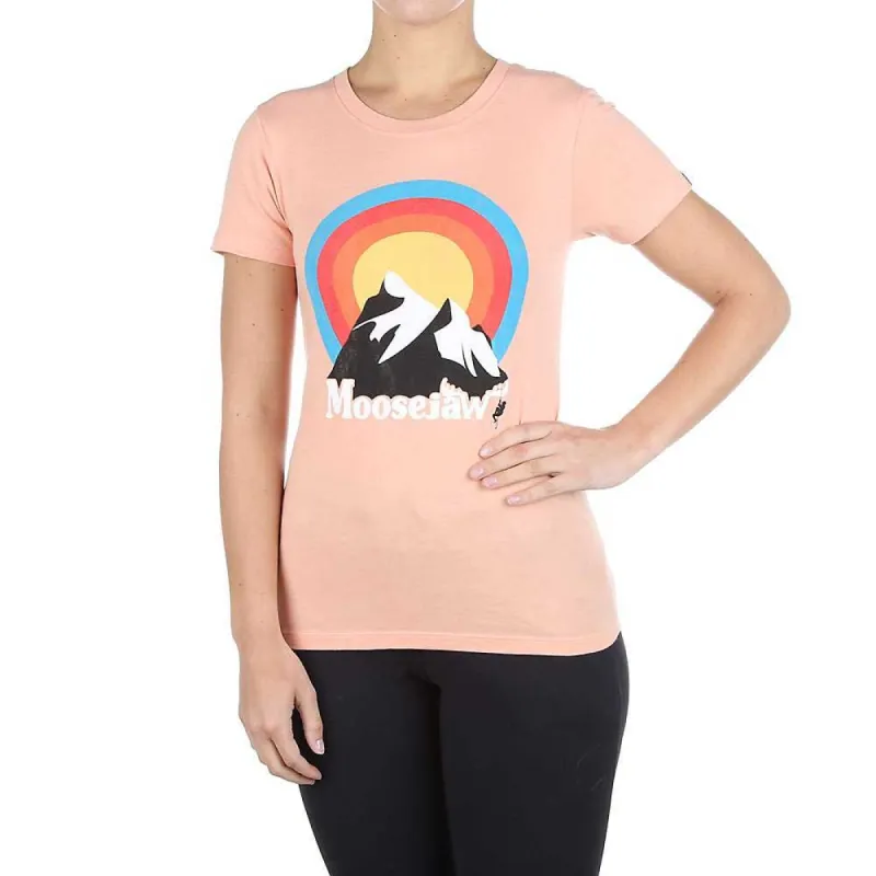 Moosejaw Womens Rainbow Sorbet SS Tee sold by Out&Back Outdoor