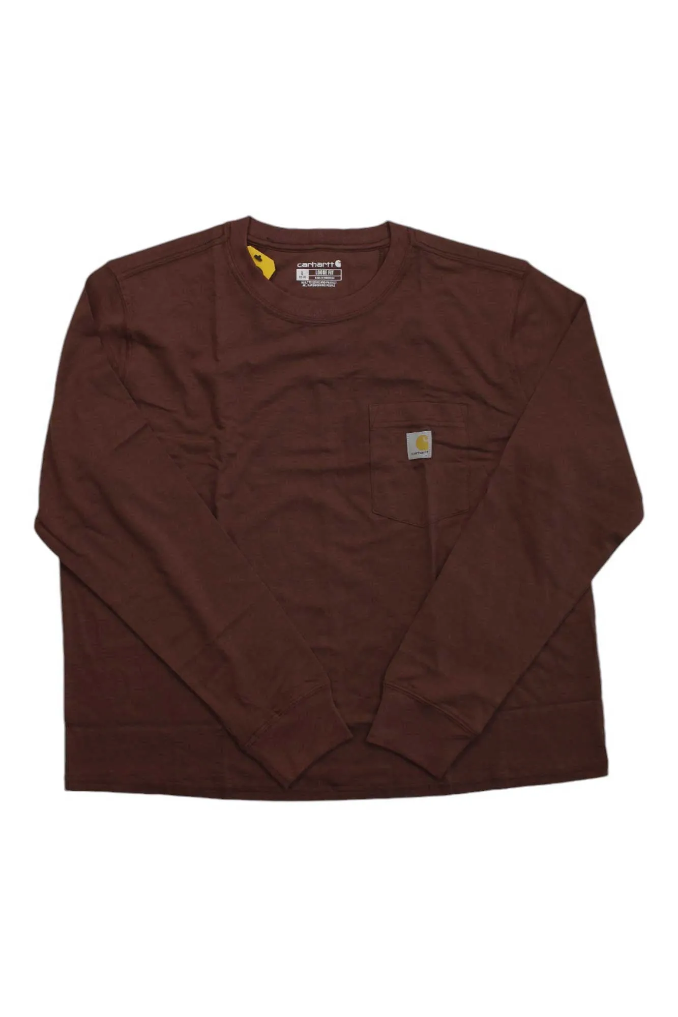 Carhartt Womens Loose Fit Hip Length Lightweight LS Crewneck Pocket T-Shirt sold by Out&Back Outdoor