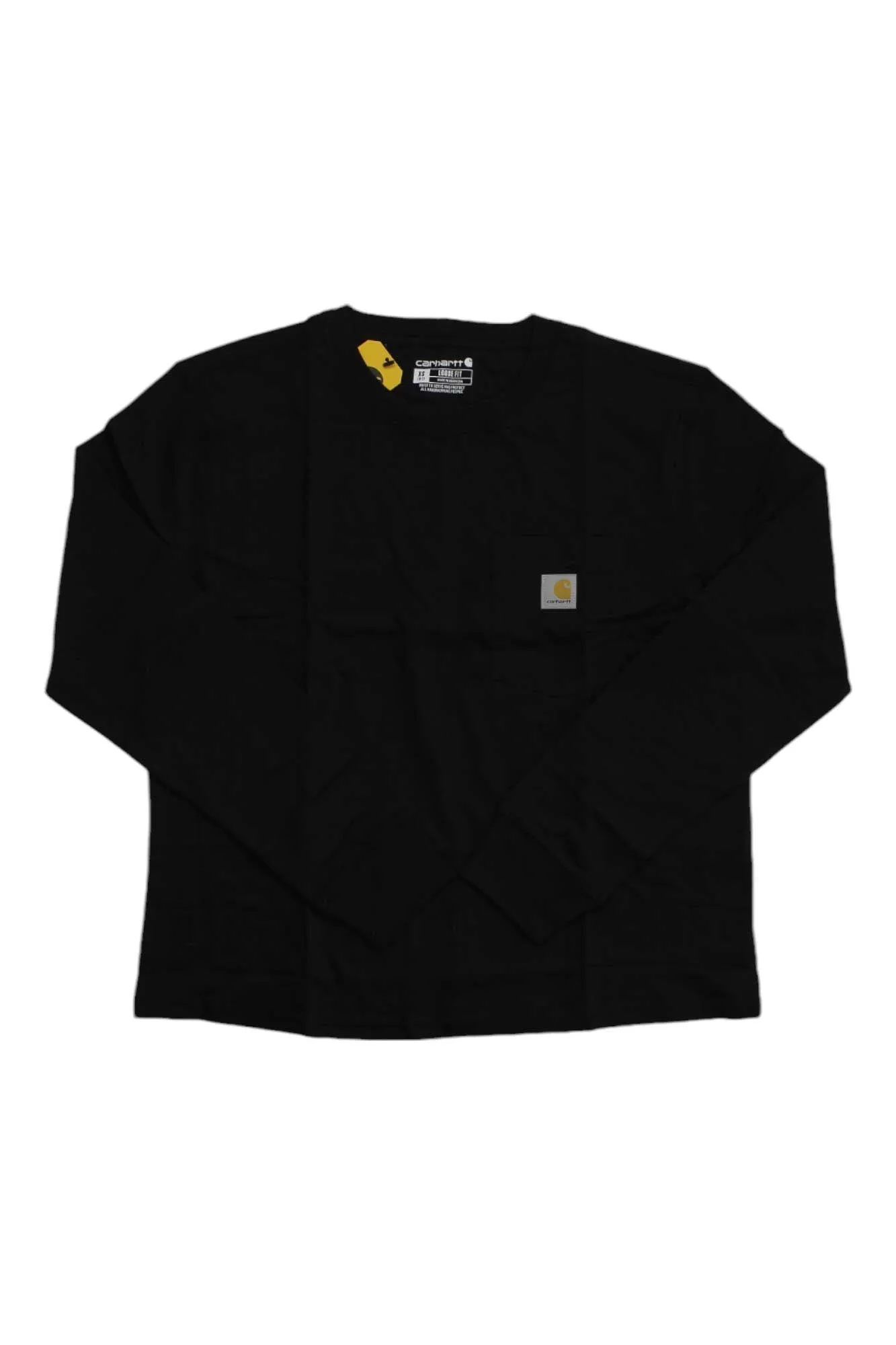 Carhartt Womens Loose Fit Hip Length Lightweight LS Crewneck Pocket T-Shirt sold by Out&Back Outdoor product image thumbnail 2