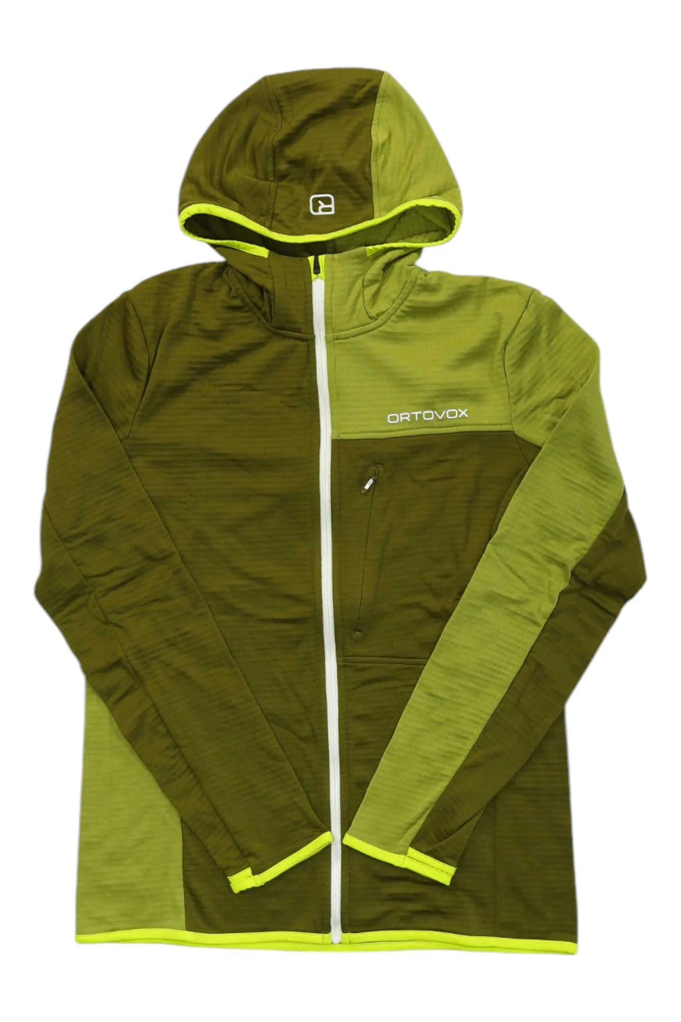 Ortovox Mens Fleece Light Grid Hooded Jacket sold by Out&Back Outdoor product image thumbnail 3
