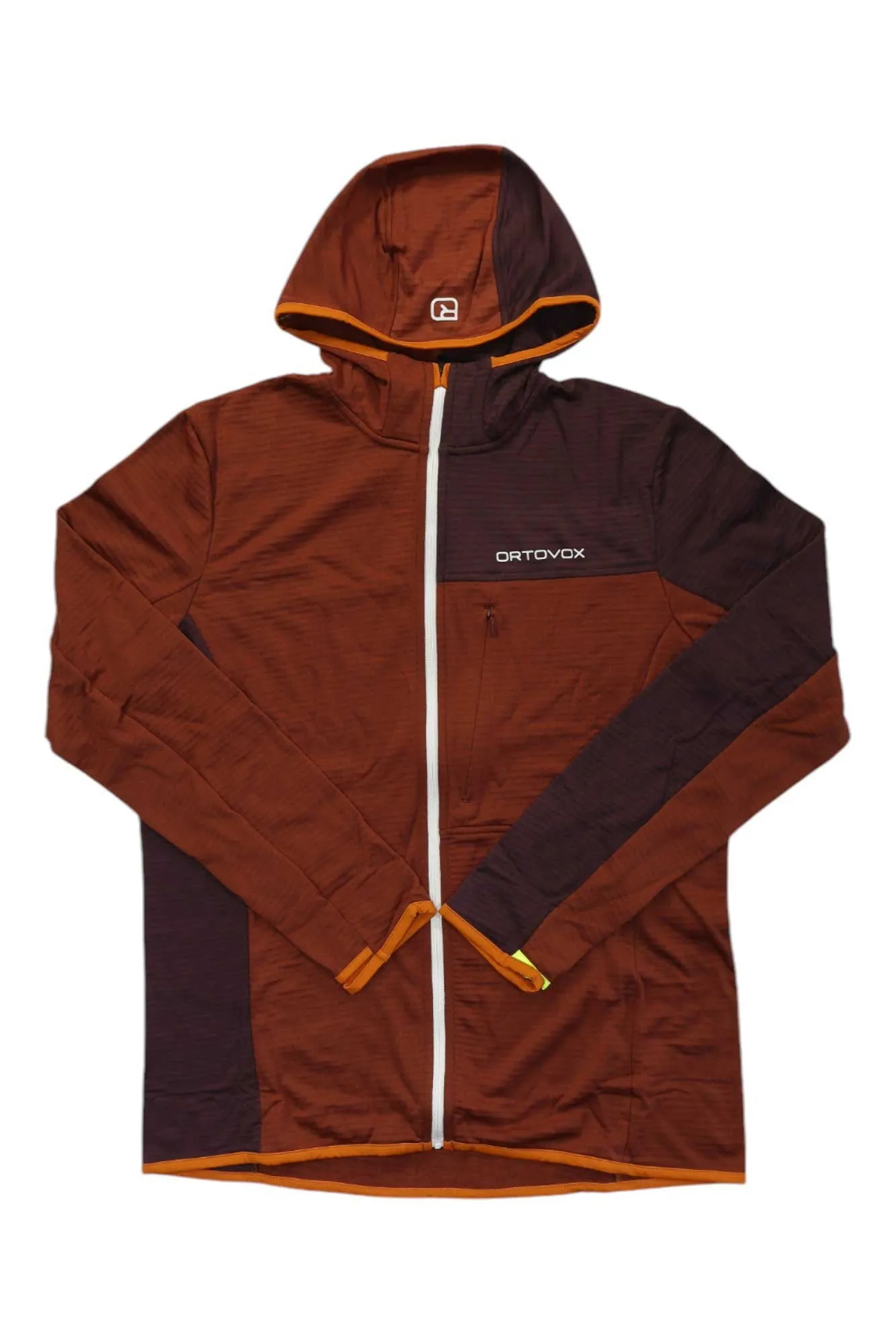 Ortovox Mens Fleece Light Grid Hooded Jacket sold by Out&Back Outdoor product image thumbnail 2